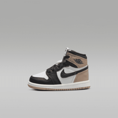 Jordan 1 Retro High OG Latte Baby Toddler Shoes. Nike ID